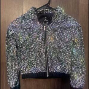 Crystal Couture Santorini Rebel Athletic Jacket